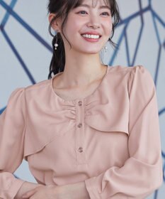 Tiaclasse L リボン風ブラウス