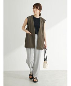 Green Parks 着流しカットジョーゼットジレ