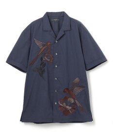 JOSEPH HOMME 新柄【洗える】メキシカンエンブロイダリー　オープンカラー半袖シャツ