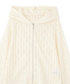 earth music&ecology レースパーカー