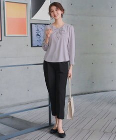 Tiaclasse L リボン風ブラウス