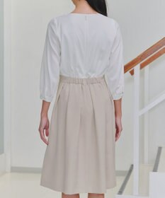 Tiaclasse L 【ダブルクロス】シフォンドッキングワンピース