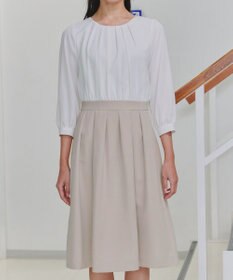 Tiaclasse L 【ダブルクロス】シフォンドッキングワンピース