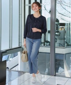 Tiaclasse L リボン風ブラウス