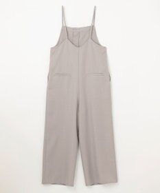 ANY フロントジップサロペット