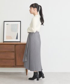 earth music&ecology ミックスプリーツスカート