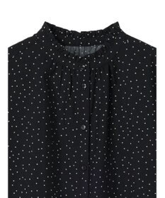 Green Parks ＢＰ　ケア楽　スタンドフリルブラウス