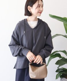 AMERICAN HOLIC スキッパー裏毛パーカー