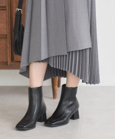 earth music&ecology ミックスプリーツスカート