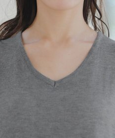 Tiaclasse 【洗える】カシミヤ混ニットチュニック