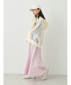 earth music&ecology コクーンギャザー切替ブルゾン