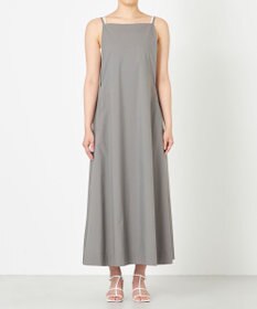 NAVE 【Nave・洗える/撥水加工/ストレッチ素材】ライトタフタ  キャミドレス