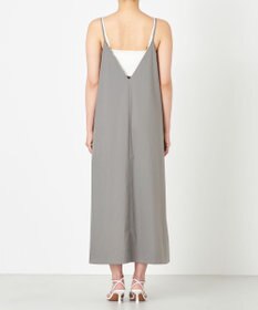 NAVE 【Nave・洗える/撥水加工/ストレッチ素材】ライトタフタ  キャミドレス