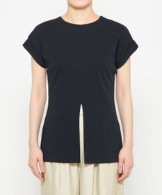 uncrave ダブルフェイスジャージー 2WAYスリットトップス