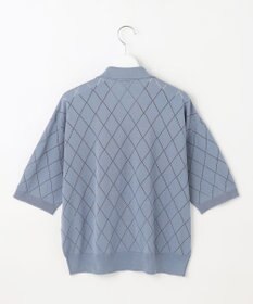 J.PRESS LADIES 【洗える・抗菌防臭】COTTON POLYESTER ポロ ニット