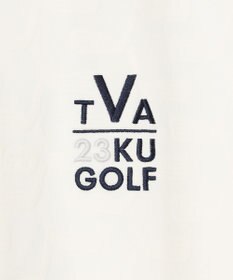 23区GOLF 【MEN】【吸湿発熱】クラブ柄 ハーフジップ