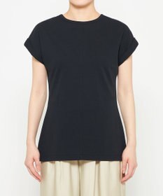 uncrave ダブルフェイスジャージー 2WAYスリットトップス