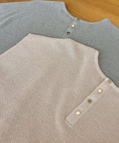 23区 S 【洗える】コットンアセテート オーバーサイズ ニット