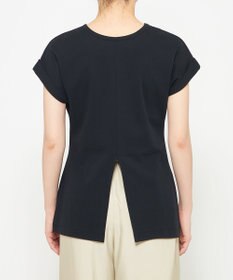 uncrave ダブルフェイスジャージー 2WAYスリットトップス