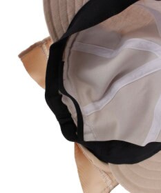 MOONBAT 【遮光100％/遮熱/UV】HIROKO KOSHINO(ヒロコ コシノ)遮光 リボンジョッキー 帽子 ゆったりMサイズ 手洗い可能/サイズ調整可能