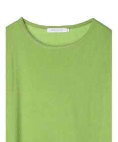 AMERICAN HOLIC 前振りニットフレンチスリーブプルオーバー