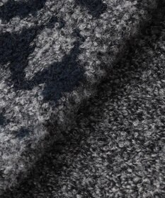 JOSEPH ABBOUD 【インポート素材/ソフトな肌触り/軽量】MOUSSE ペーズリー柄ショール カーディガン