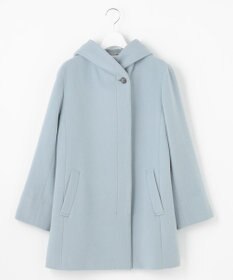 J.PRESS LADIES L ショートビーバー フーデット コート