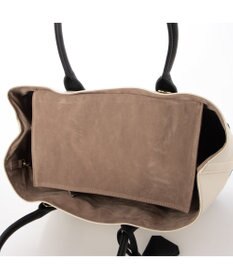 UNBILLION cachecache ショルダー付きパーテーション合成皮革トートL