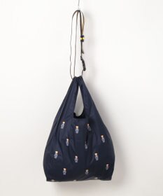 MOONBAT POLO RALPH LAUREN ベルト付きレインバッグ ポロベア総柄／撥水 透湿