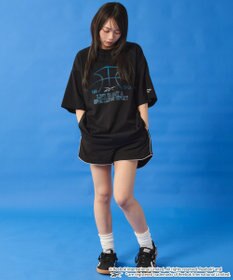 WEGO 【ユニセックス着用ITEM】別注ReebokスポーツロゴT（SS）