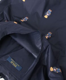 MOONBAT POLO RALPH LAUREN ベルト付きレインバッグ ポロベア総柄／撥水 透湿