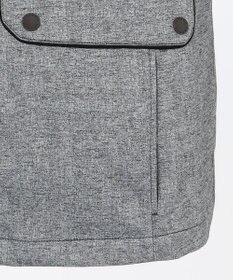 JOSEPH ABBOUD 【キングサイズ】DSDスラブジャガード ライナー付き ブルゾン