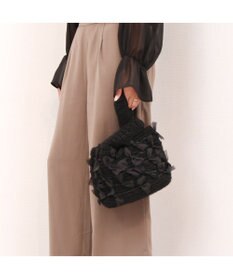 UNBILLION カカトゥ kakatoo / リボンモヘアクロッシェバッグ