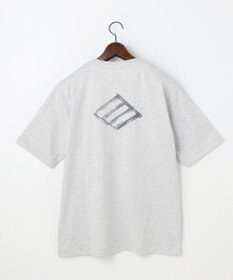 JOSEPH ABBOUD 【滑らかな肌触り】ダイヤロゴバックプリント Tシャツ