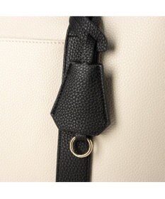 UNBILLION cachecache ショルダー付きパーテーション合成皮革トートL