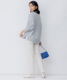 23区 【洗える】ウールカシミヤ ハイネック ニット