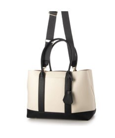 UNBILLION cachecache ショルダー付きパーテーション合成皮革トートL