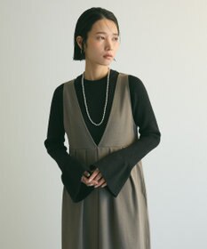 Green Parks armonia．袖フレアニットプルオーバー