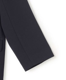 uncrave バックサテンジョーゼット ノーカラージャケット