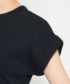 uncrave ダブルフェイスジャージー 2WAYスリットトップス