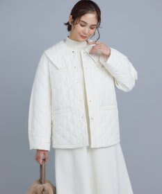 組曲 【洗える・中綿】2WAYキルト コート