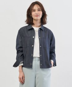 J.PRESS LADIES S セルロースシャンブレー ジャケット