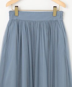 組曲 【飯豊まりえさん着用・Oggi12月号掲載】ギャザーチュール スカート