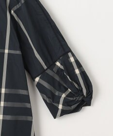 J.PRESS LADIES L 【洗える】 メモリーウェザー チェック ワンピース