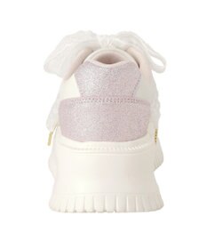 Maison de FLEUR レースリボン厚底スニーカー