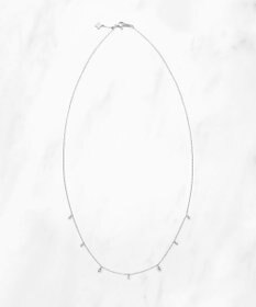 TOCCA 【WEB限定】SEEDS NECKLACE K10ホワイトゴールド ネックレス