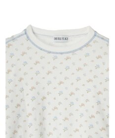 Green Parks ・Ｄｏｕｂｌｅ　Ｆｌａｇｓ　フラワーｐｔワッフルロンＴＥＥ