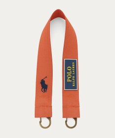 MOONBAT POLO RALPH LAUREN(ポロ ラルフローレン)カラビナ付き ストラップベルト 無地 撥水加工