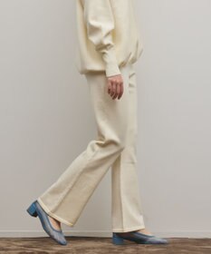 GRACE CONTINENTAL スウェットライクニットパンツ