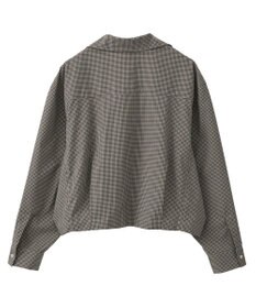 AMERICAN HOLIC クロップド丈バックタックシャツ